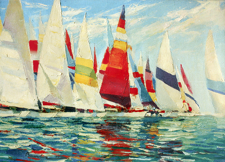 Картина "Регата"