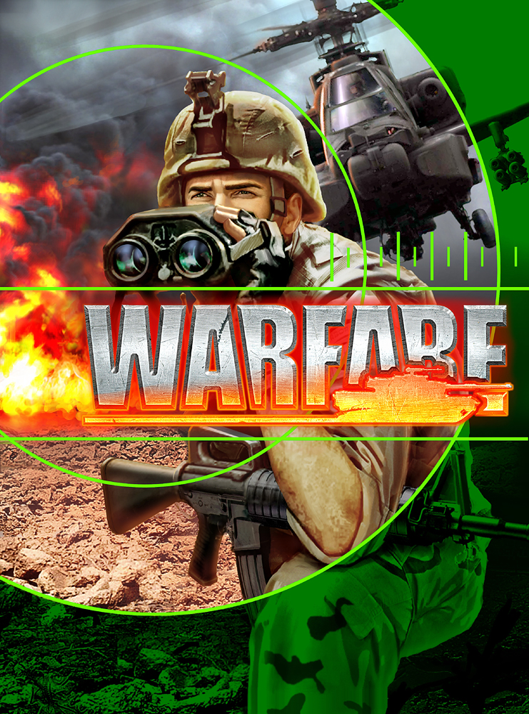 Картина "Рекламная иллюстрация проекта Warfare"