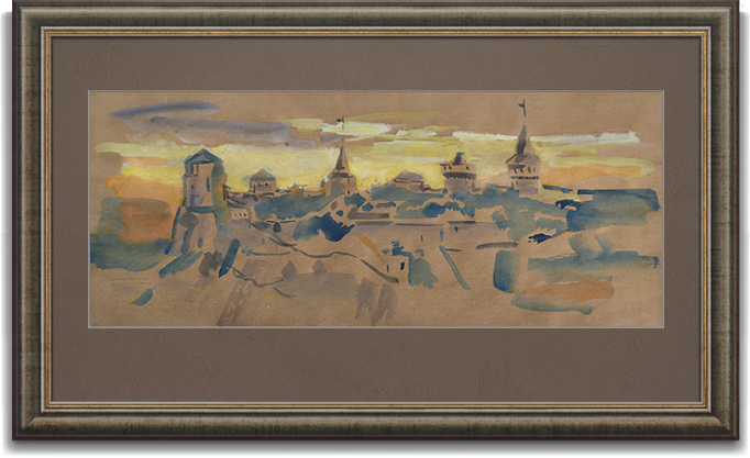 Картина "Каменец-Подольская крепость"