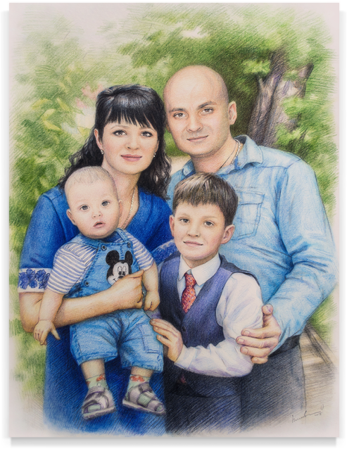Картина "Семейный портрет"