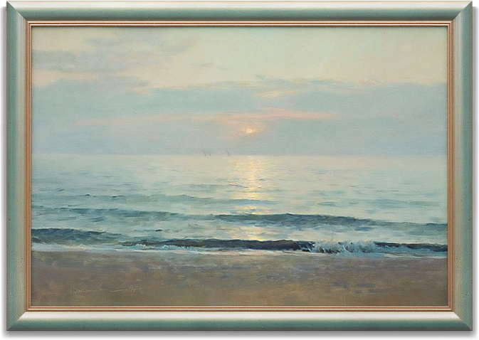Картина "Рассвет на море"