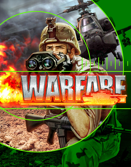 Картина "Рекламная иллюстрация проекта Warfare"