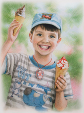 Картина "Кому мороженого?"