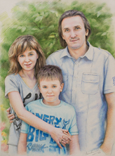 Картина "Семейный портрет"