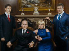 Картина "Семейный портрет по мотиву фильма с Аль Пачино"